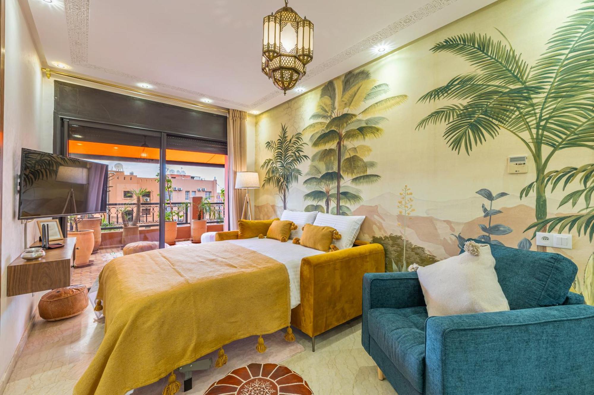 Le Jasmin - Appartement Authentique A Gueliz Marrakesh Exterior photo